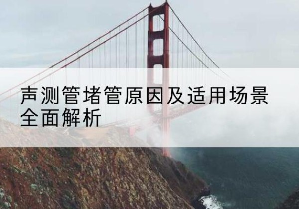 靖州声测管堵管的主要原因有哪些？-声测管堵管原因及适用场景全面解析